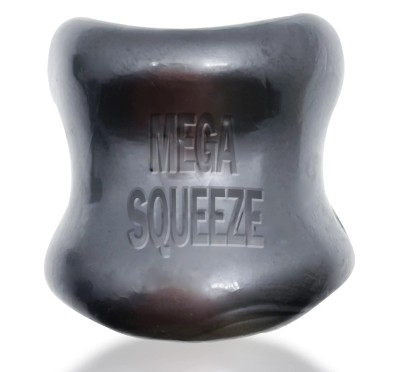 Oxballs - Mega Squeeze Ergofit Ballstretcher Srebrny